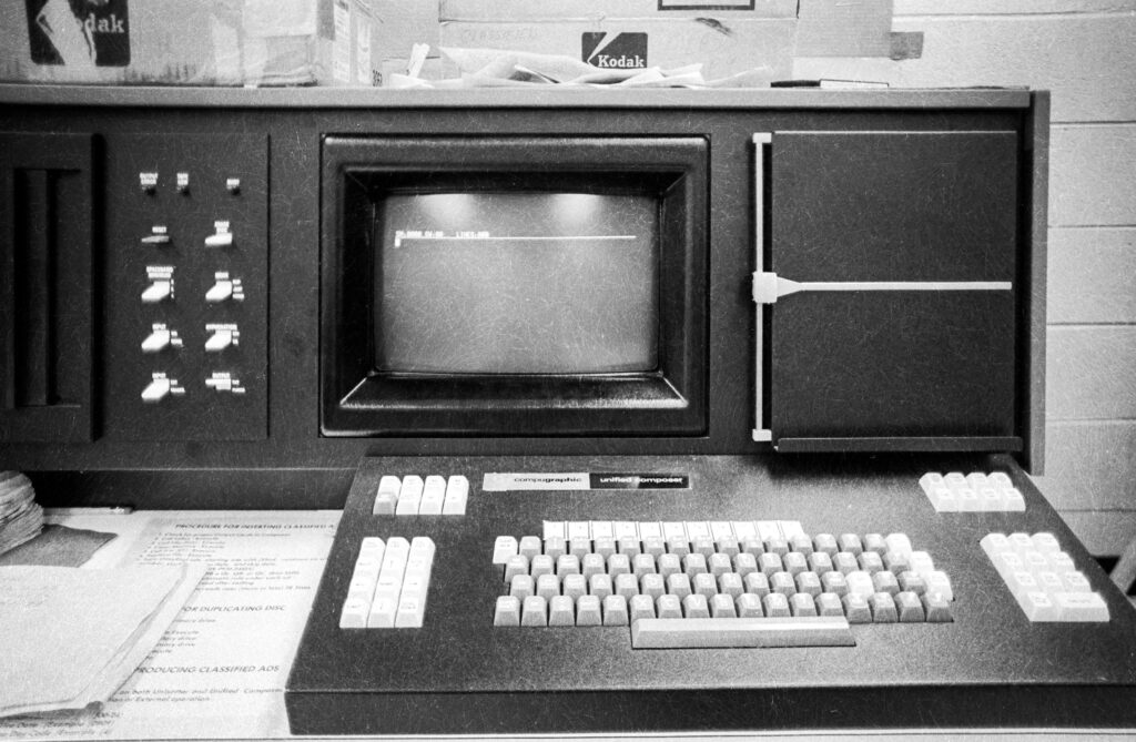 The coming of the computer that replaced the Linotype