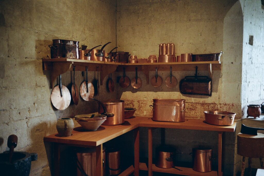 The kitchens of the Château de Chambord
