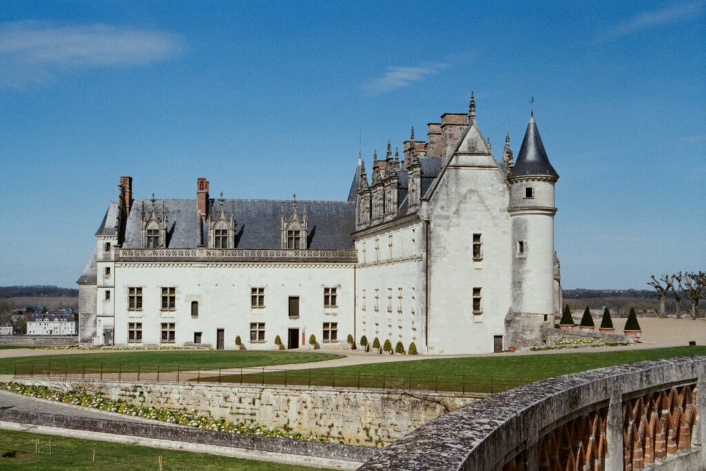 The Château d'Amboise from the Garden