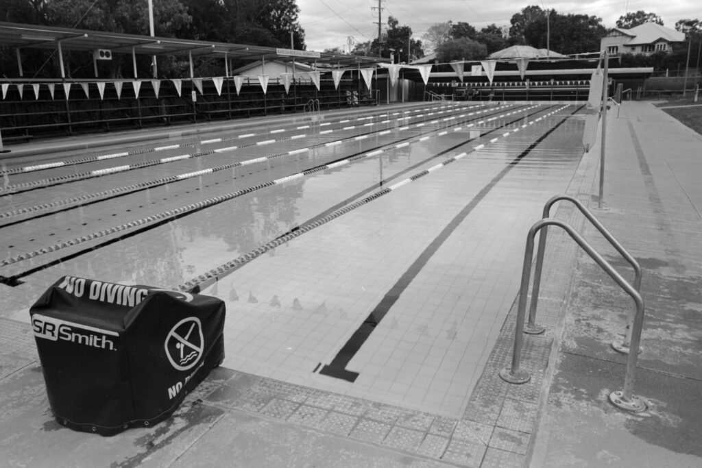 Tech Pan at 25 Mareeba pool