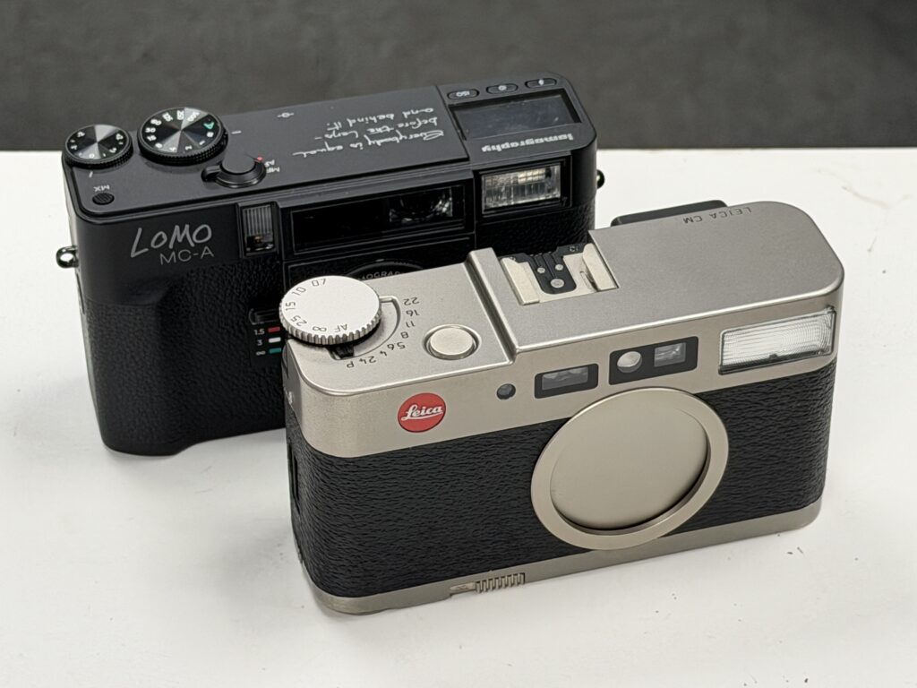 Lomography MC-A vs Leica CM