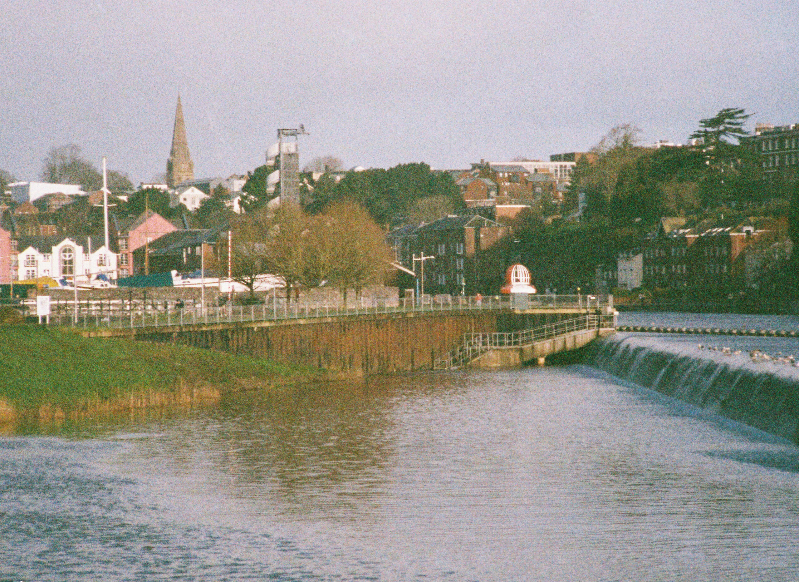 View of city taken with Pentax Auto 110 Super