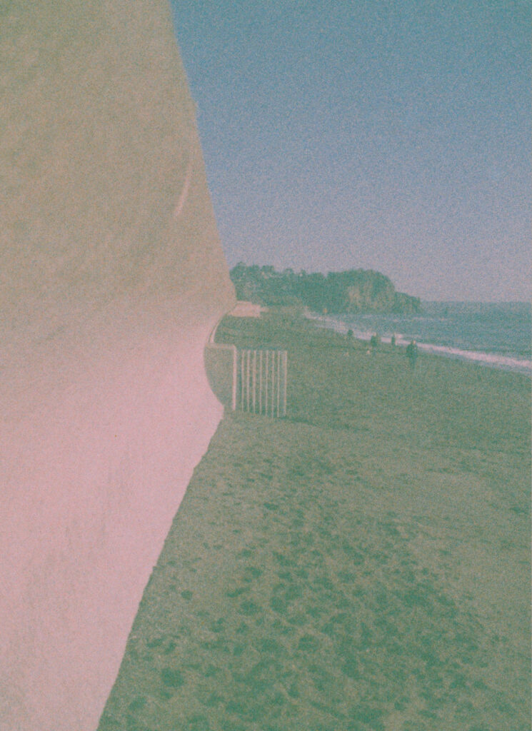 The sea wall at Teignmouth