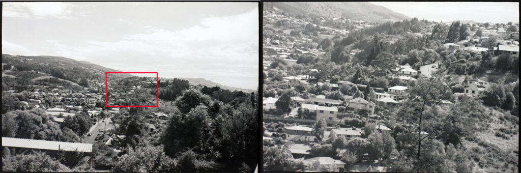 Zoom range, wide to maximum tele.