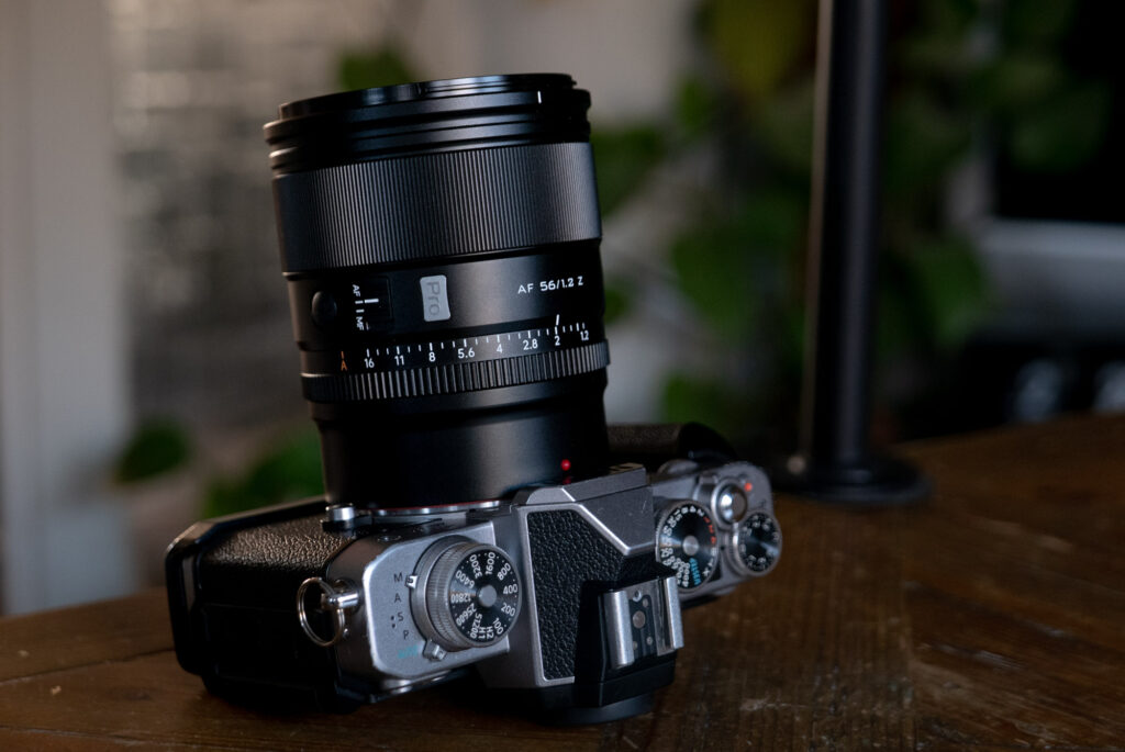 Viltrox 56mm 1.2 Pro on ZFc