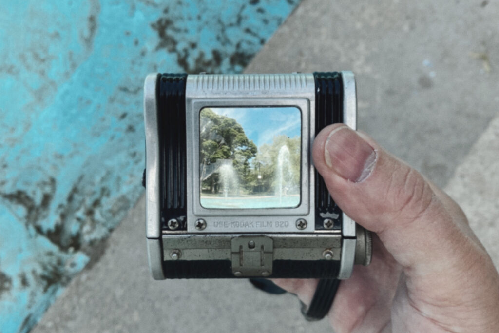 Kodak Duaflex Camera Top View