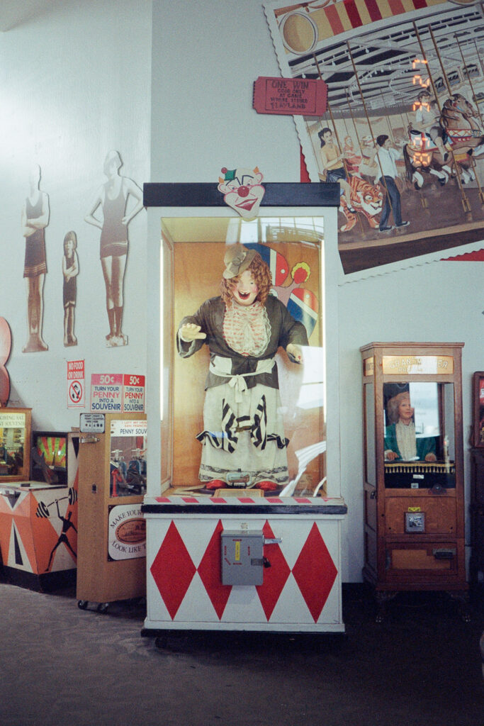 Photo of Laffing Sal at Musée Mécanique, San Francisco, California