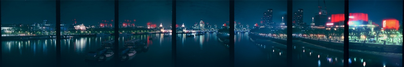 London Skyline - window frame panorama