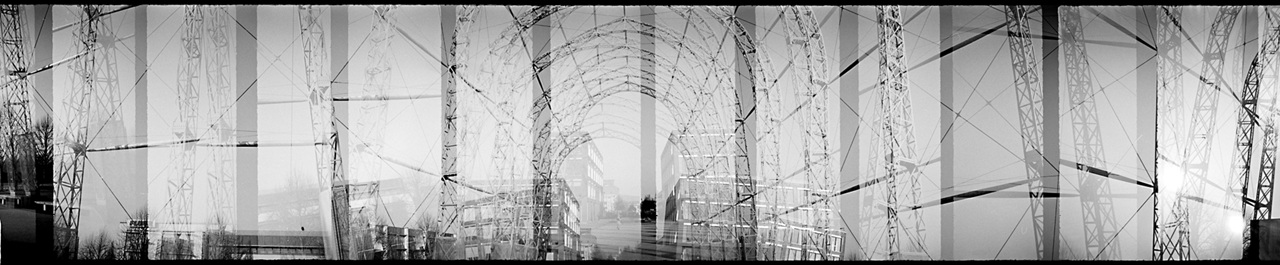 Farnborough Airship Hangar (Alfie TYCH+, Iford FP4)