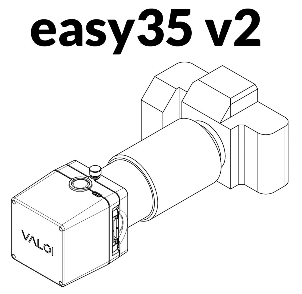 illustration of camera and accessories