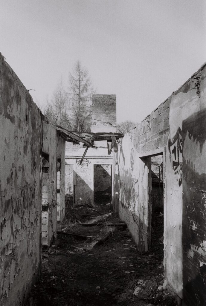 what's left from a Stazi camp