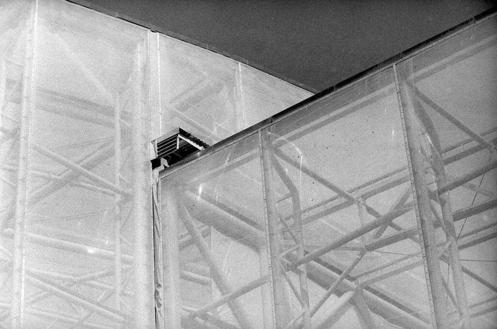 Detail of Forsyth Barr Stadium.