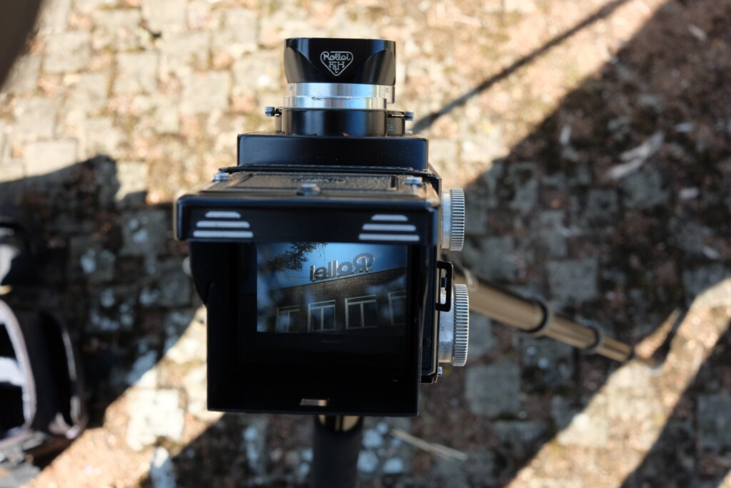Rolleicord from above