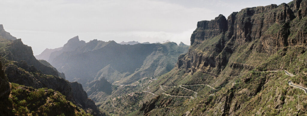 Scenic road to Masca.