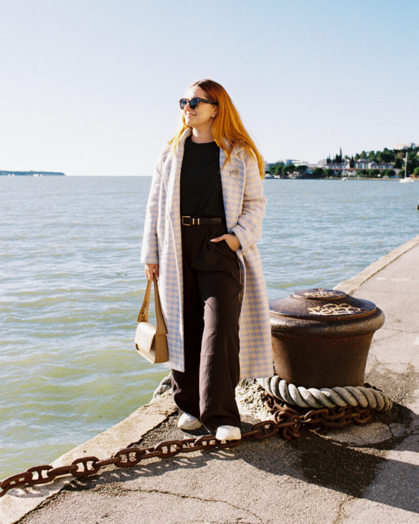 Portrait near the sea.