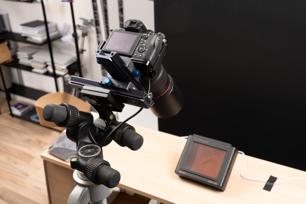Scanning 4x5 with the eTone scanning system