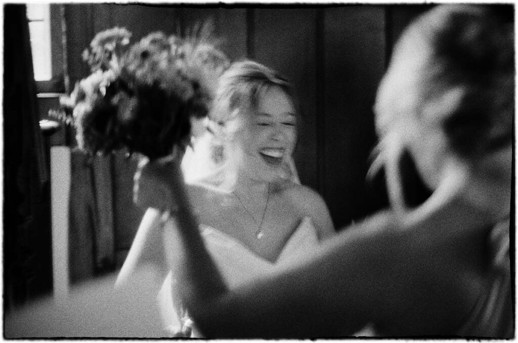 Deliberately unsharp photographs shot on film.