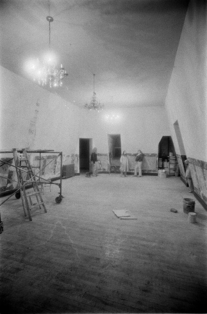 Infrared view of ballroom