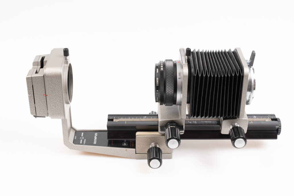 Olympus slide copier and bellows