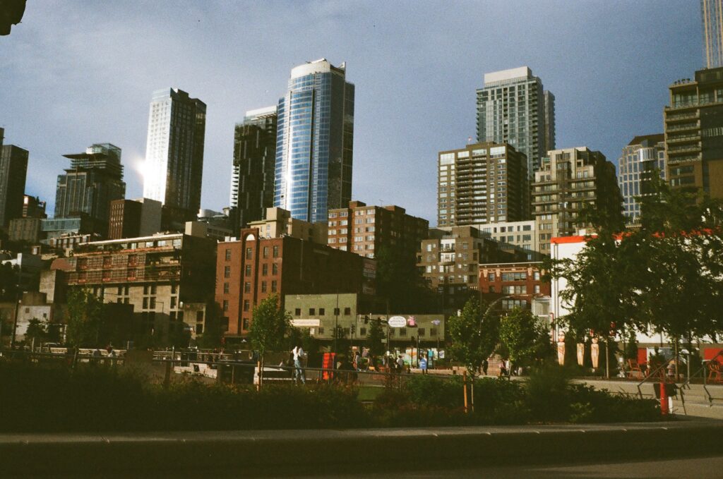 Seattle skyline from Minors Landing