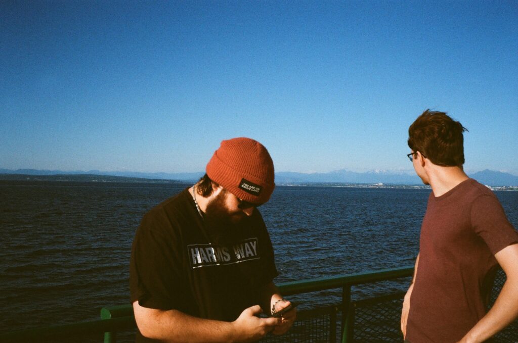 Ferry ride to the island