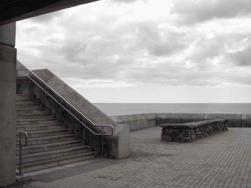 Sea wall at Dawlish