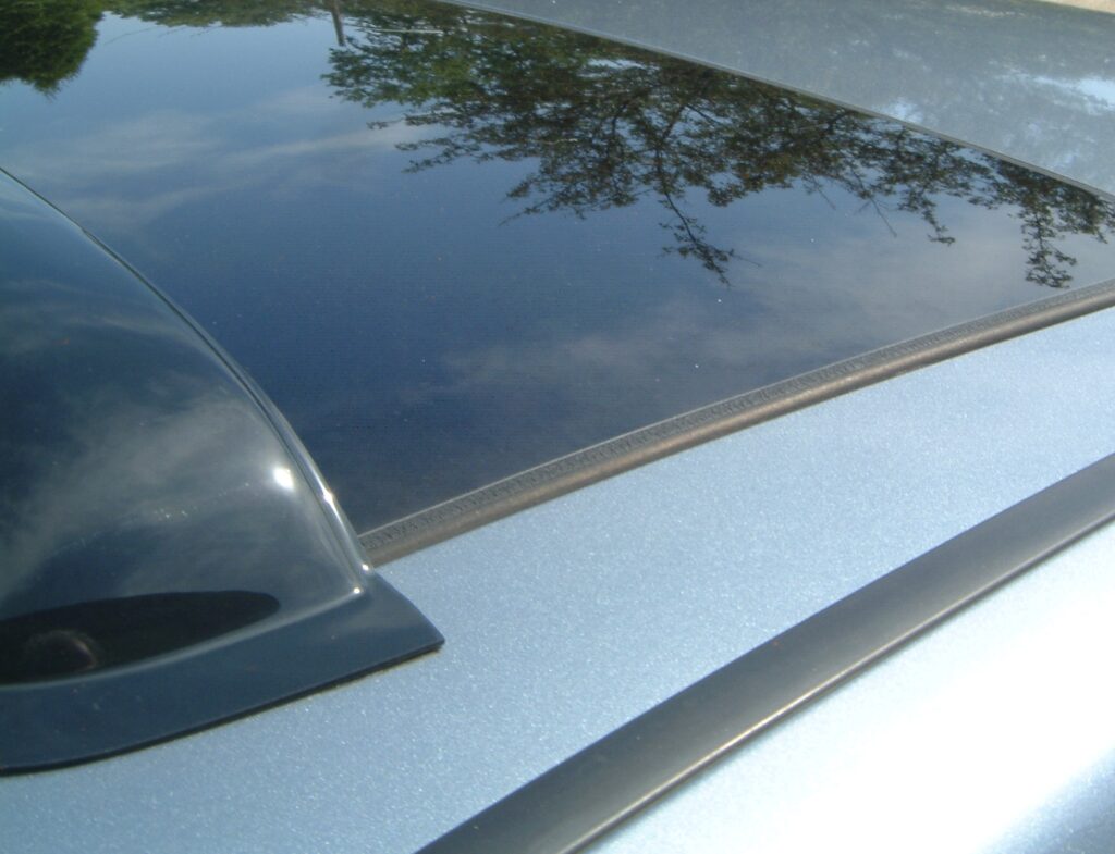 Sunroof of a car