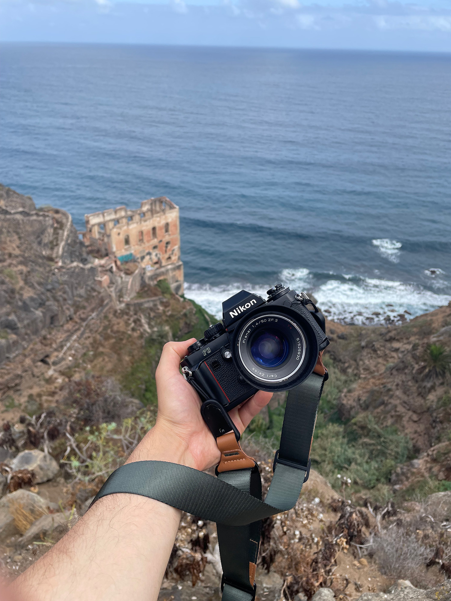 Image of a Nikon F3 camera.