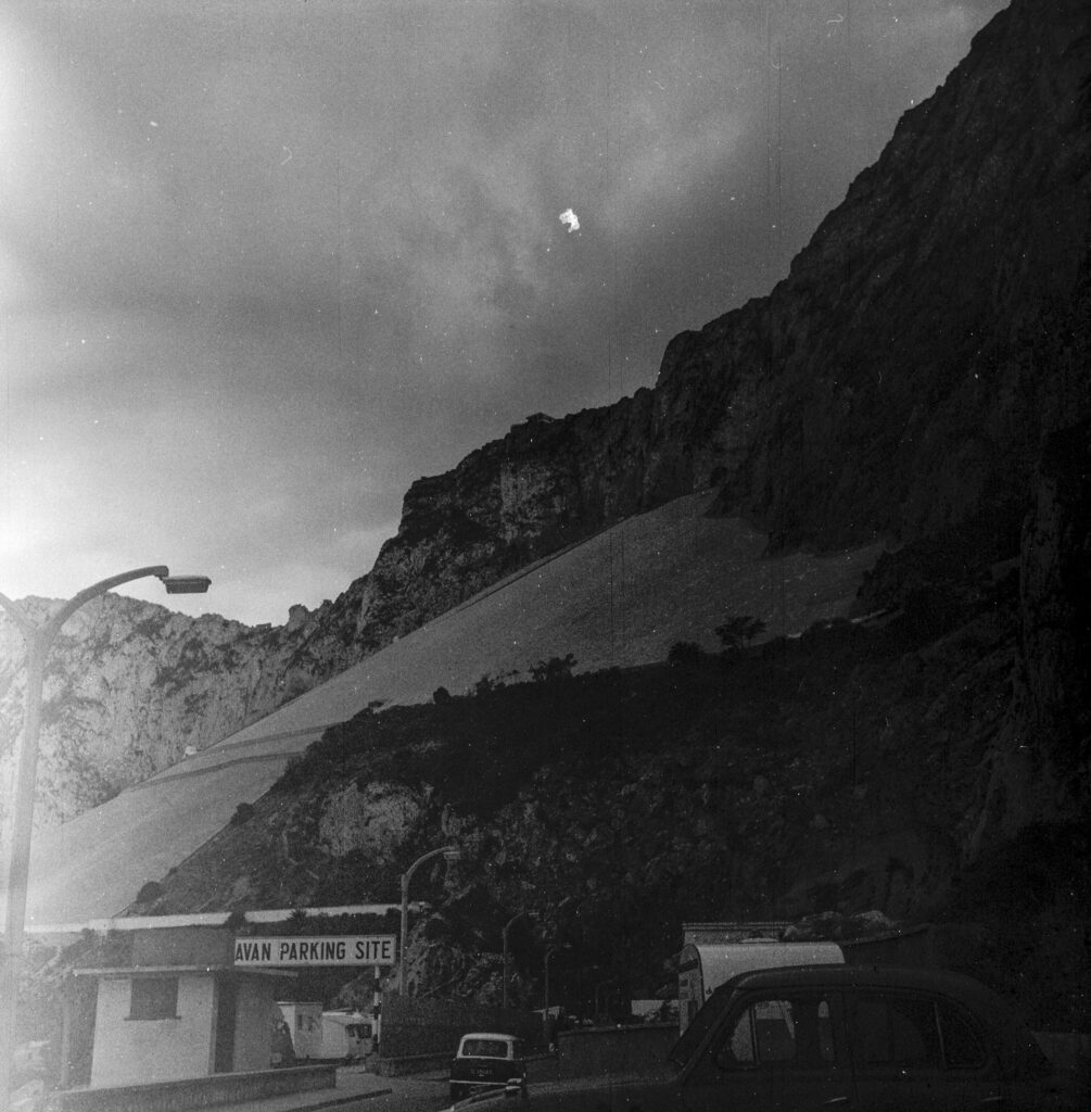 A mountainside.