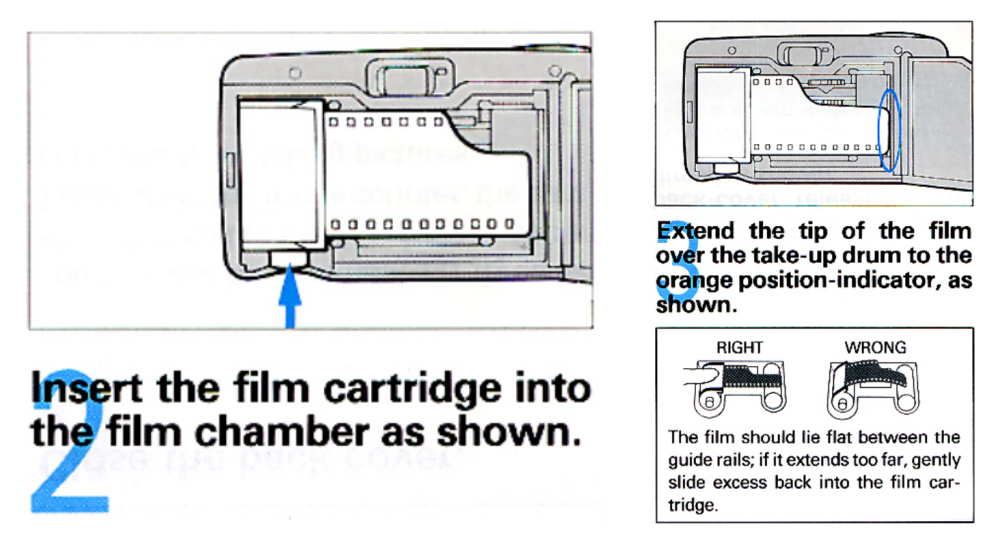 An excerpt from the P's manual illustrating the loading process. Credit: Mike Butkus