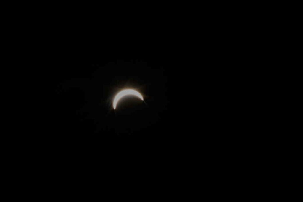 5 eclipse frames with a Loxia Sonnar 50mm f2 lens