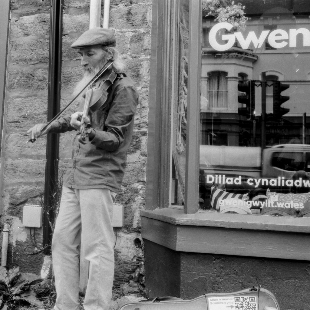In and around Machynlleth in Powys.