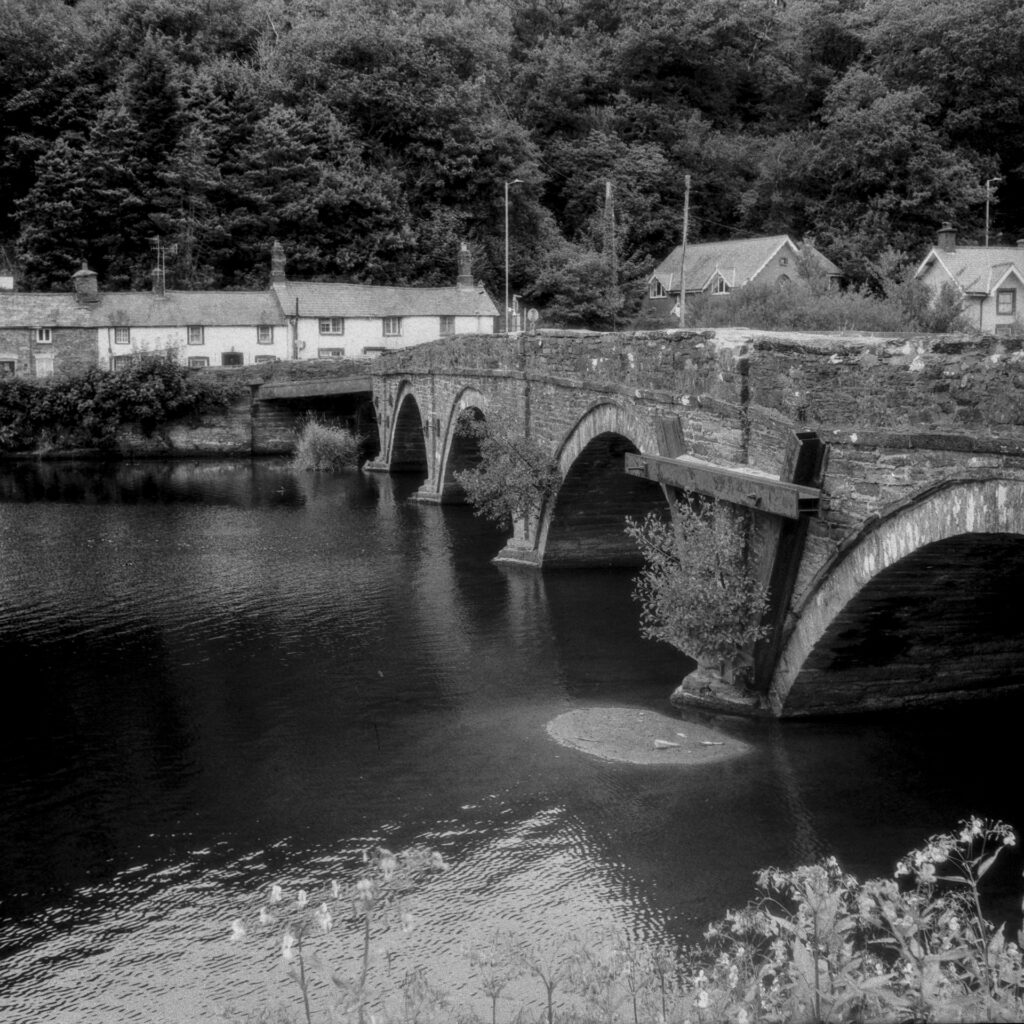 In and around Machynlleth in Powys.