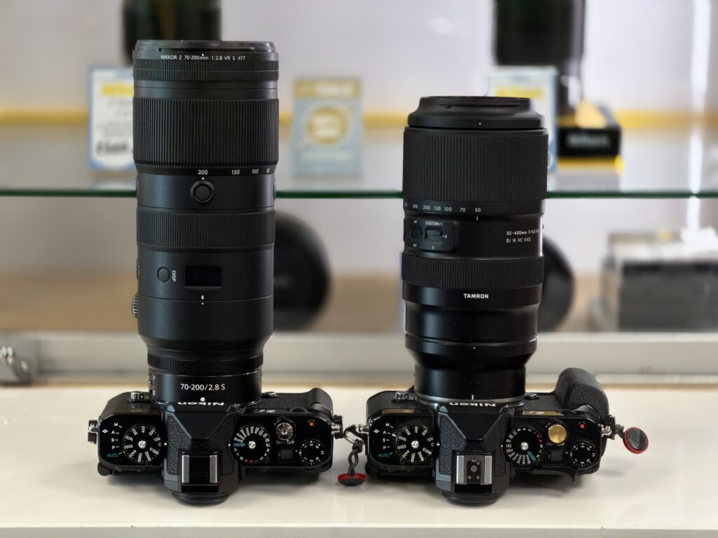 Nikon 70-200 vs Tamron 50-400