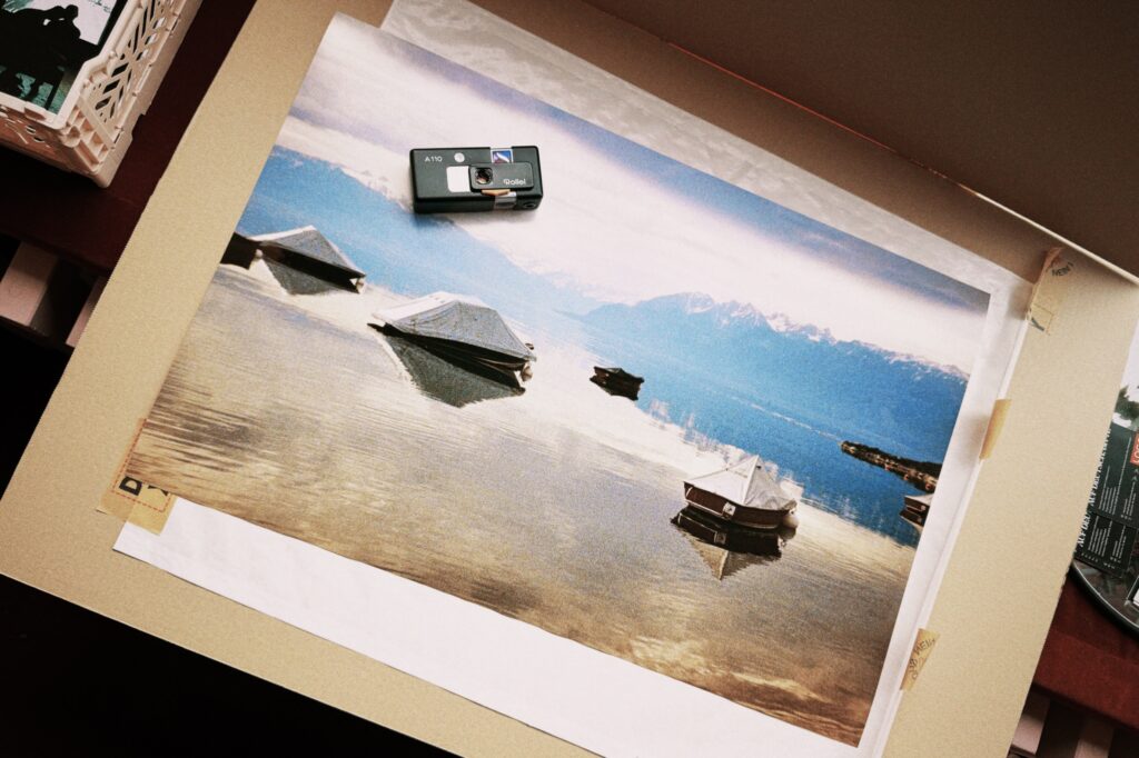 Camera and large prints