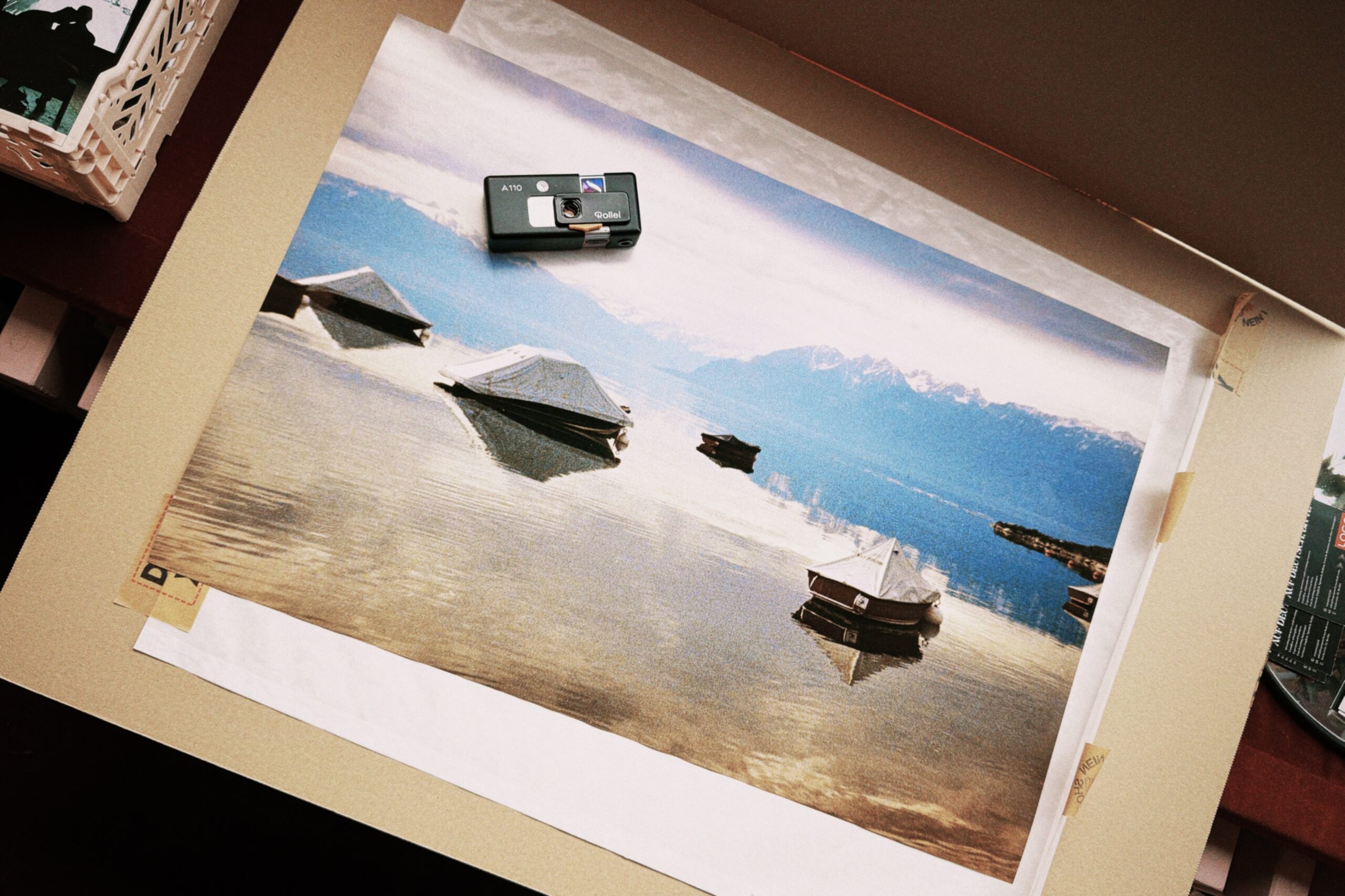 Camera and large prints