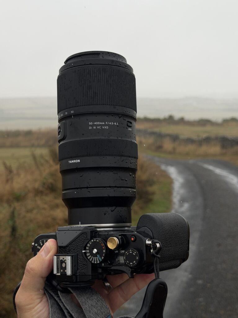 Tamron 50-400mm in the rain