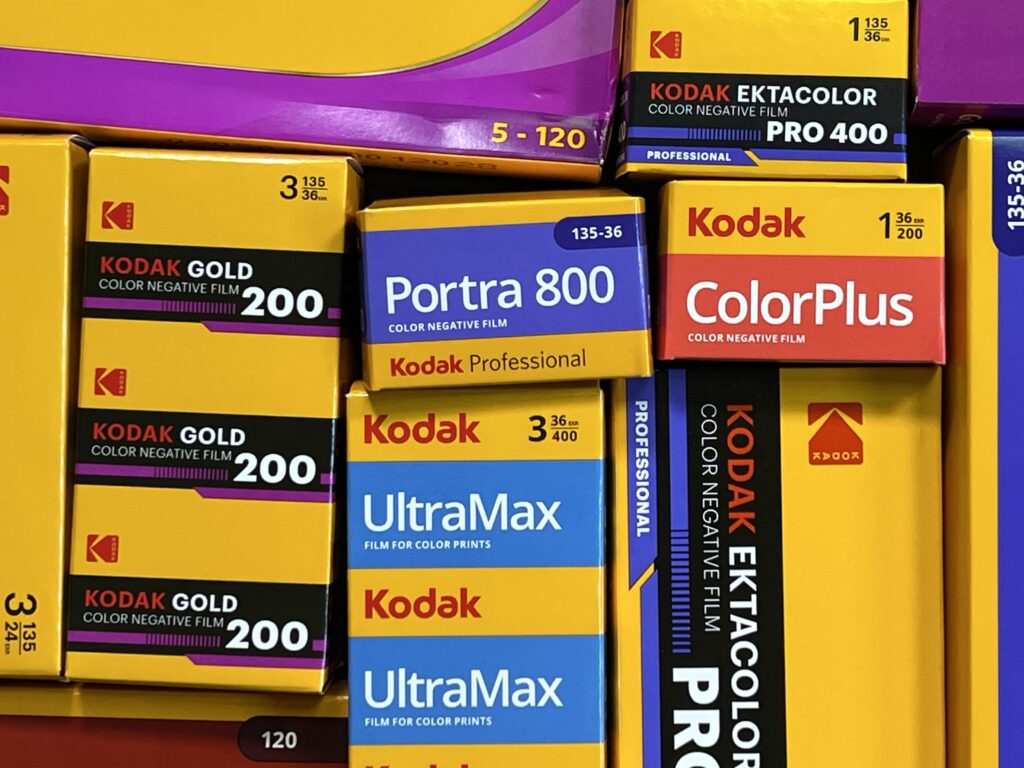 Kodak Alaris and Eastman Packaging of new photography film