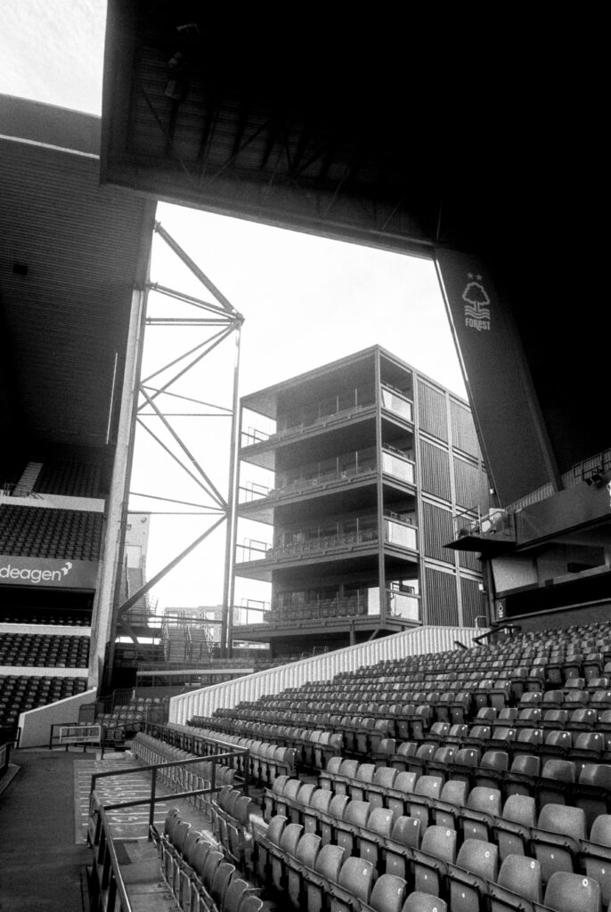The Container Stand (boxes) - The City Ground, Nottingham Forest FC