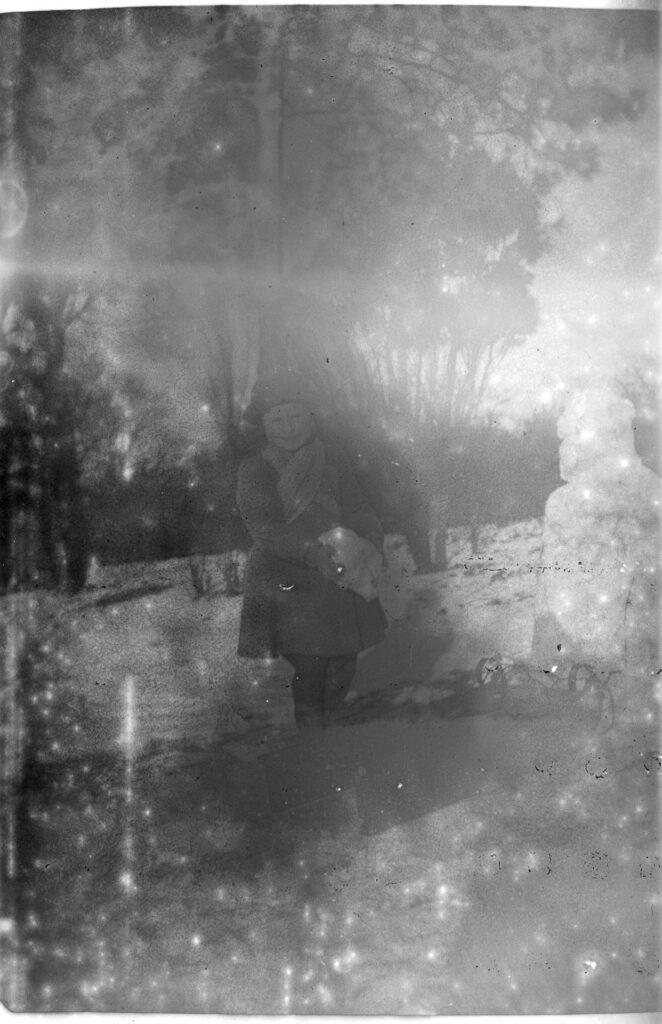 A photo found on a roll of undeveloped film