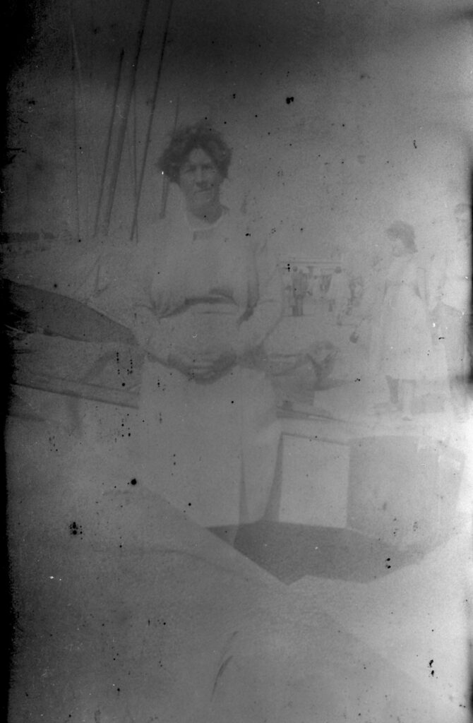 A photo found on a roll of undeveloped film